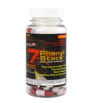 7 Phenylstack, Fettf�rbr�nning - Stacker