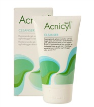 Acnicyl cleanser fr�n Antula. Acnicyl cleanser �r en djupreng�rande parfymfri gel f�r daglig reng�ring av ansiktet.
