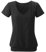 Alice Tee fr�n R�hnisch Sportswear. V-ringad tee i sk�nt mjukt microfiber.
