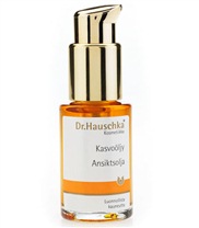 Ansiktsolja fr�n Dr Hauschka. Dr.Hauschka Ansiktsolja med oljeextrakt normaliserar hudens produktion av sebum och g�r porerna mindre p�tagliga.