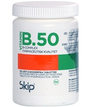 B.50 Komplex, Vitaminer och mineraler - Skip Nutrition