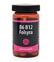 B6/B12/Folsyra, H�lsokost OLD - Hela Pharma