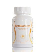 Betakaroten, Vitaminer och mineraler - Svensk H�lsokost