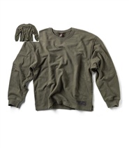 Big logo sweatshirt fr�n Gasp. High quality crewneck sweatshirt with an extremely cool rough application at back and plain at front.