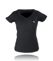 T-shirt V-ringad Back on Track, H�lsokost - Back on Track