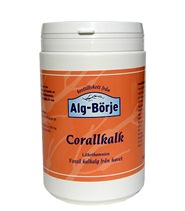 Corallkalk fr�n Alg-B�rje. Corallkalk inneh�ller mer �n 75 n�rings�mnen och kan hj�lpa till att bibeh�lla god ledh�lsa!