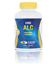 Core ALC fr�n Svenskt Kosttillskott. En av f� antioxidanter som finns i mitokondrierna d�r fett f�rbr�nns och omvandlas till energi.