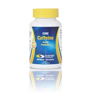 Core Caffeine fr�n Svenskt Kosttillskott. Core Caffeine inneh�ller rent koffein motsvarande tv� stora koppar kaffe per dos.