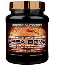 Crea-Bomb fr�n Scitec. Crea-Bomb fr�n Scitec inneh�ller 6 olika sorter h�gv�rdigt kreatin.