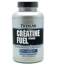 Creatine Fuel fr�n Twinlab. Kreatin &ouml;kar prestationsf&ouml;rm&aring;gan och &aring;terh&auml;mtning, vilket g&ouml;r att du kan tr&auml;na h&aring;rdare och effektivare.