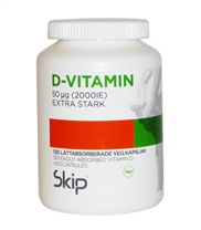 D-Vitamin Skip, Vitaminer och mineraler - Skip Nutrition