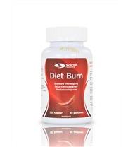 Diet Burn fr�n Svensk H�lsokost. Diet Burn �r framtagen f�r dig som har viktnedg�ng och fettf�rbr�nning som fr�msta m�l. Inneh�ller bl.a. Chiliextrakt av h�gsta kvalitet!