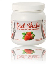 Diet Shake från Svenskt Kosttillskott. Diet Shake är en helt nyutvecklad måltidsersättning som sätter en ny standard inom kosttillskott för diet och viktkontroll.