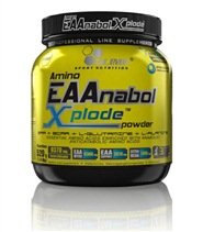 EAAnabol Xplode fr�n Olimp. Kombinerar effekten av EAA, BCAA, L-glutamin och L-alanin f�r dig som �r en seri�s byggare.