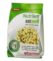 EatWell Carbonara fr�n Nutrilett. Nutrilett EatWell Carbonara �r en proteinrik och god pastar�tt, perfekta f�r dig som vill �ta lagad mat.