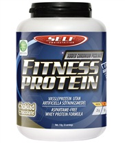 Fitness Protein fr�n Self Omninutrition. Fitness Protein �r framtaget f�r dig som vill ha ett gott och nyttigt proteintillskott helt utan artificiella s�tningsmedel.