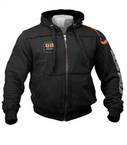 Gym hood jacket fr�n Gasp. Gym hood jacket
Very comfortable, soft and heavy washed cotton/polyester quality makes this hoodie perfect for the gym work out.