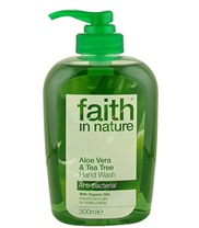 Handtv�l Aloe Vera & Tea Tree, Kroppsv�rd & Sk�nhet - Faith in Nature