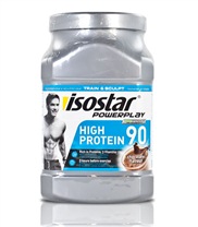 High protein 90 fr�n Isostar. Proteinet �r anpassat till de behov som idrottare st�ller p� effekt, kvalit� och s�kerhet.