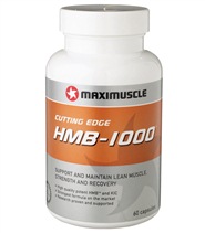 HMB-1000 fr�n Maximuscle. Maximuscles HMB hj�lper dig uppn� dina m�l enklare. Produkten motverkar muskelnedbrytning efter tr�ning