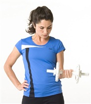 Kajsa Coloured Tee fr�n R�hnisch Sportswear. Sportig tee i funktionmaterial.