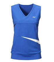Kajsa Singlet fr�n R�hnisch Sportswear. V-ringat linne i funktionsmaterial.