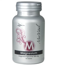 Magnesium MerVital fr�n Alpha Plus. Magnesium MerVital �r ett bra tillskott f�r dig som idrottar eller vill ta hand om skelettet.