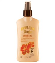 Medium Prot. Sun Lotion fr�n Hawaiian Tropic. Hawaiian sollotions med medelh�gt solskydd finns i SF8, SF15 och SF20.