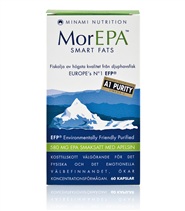 MorEPA Smart fats fr�n Hela Pharma. En enda kapsel MorEPA Smart Fats ger dig dagsbehovet av livgivande EPA ur Omega-3. 