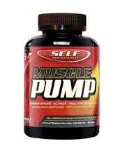 Muscle Pump fr�n Self Omninutrition. Toppar prestationen, maximerar styrkan och pumpar upp musklerna