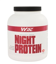 Night Protein fr�n WNT. Ett nattprotein speciellt framtagen att anv�ndas f�re natts�mn. L�ngsamt upptag och ger en bra m�ttnadsk�nsla