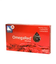 OmegaRed Krillolja, Omega-3 & fettsyror - Macronova