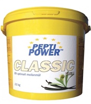 Peptipower Classic fr�n Peptipower. Peptipower Classic �r ett mellanm�l med protein och kolhydrater f�r dig som vill ladda med energi timmarna f�re tr�ning.