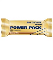 Power Pack Bar fr�n Multipower. Energirik bar med 28% protein och r�tt m�ngd energirika kolhydrater f�r �terh�mtning.