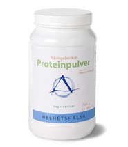 Protein Helhetsh�lsa fr�n Helhetsh�lsa. Proteinpulver baserat p� sojaprotein, berikat med vitaminer och mineraler.