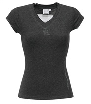 Queens raw V-top fr�n Better Bodies. Tight fit top in soft cotton.