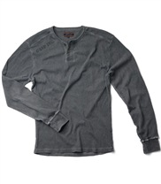 Rib Henley fr�n Gasp. Army inspired basic simplicity in a quality that will last forever!