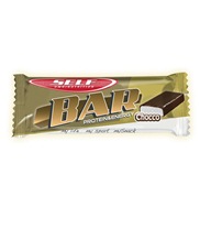 Self Bar fr�n Self Omninutrition. V�lsmakande vassleproteinbar med choklad�verdrag. Perfekt efter tr�ningen eller som mellanm�l.
