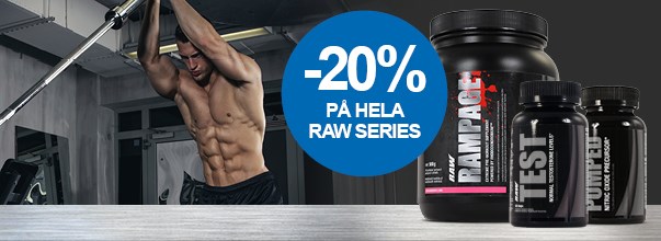 -20% på hela RAW Series