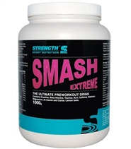 Smash Extreme fr�n Strength. Smash Extreme �r kosttillskottet du tar innan tr�ningen f�r att �ka prestationsf�rm�gan.