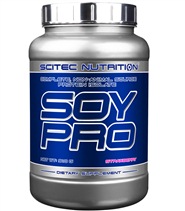 Soy Pro fr�n Scitec. Soy Pro fr�n Scitec �r ett h�gv�rdigt protein fr�n soja och �r helt fri fr�n mj�lk och animaliskt protein.
