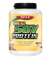 Soy Protein fr�n Self Omninutrition. Soja &auml;r den b&auml;sta vegetabiliska proteink&auml;llan och ett fullv&auml;rdigt alternativ till animaliskt protein.