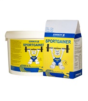 Sport Gainer  fr�n Strength. Sport Gainer �r ett utm�rkt n�ringstillskott att ta efter tr�ningspasset.