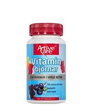 Vitaminbj�rnar, H�lsokost - Active Care