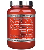 Volumass 35 Professional fr�n Scitec. Volumass 35 Professional har utformats f�r att tillhandah�lla kolhydrater, protein, aminosyror och andra n�rings�mnen i perfekt balans.