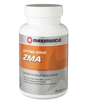 ZMA   fr�n Maximuscle. Maximuscles ZMA �r en sp�nnande mineralbaserad sammans�ttning som fr�mjar muskelstyrka under tr�ning.