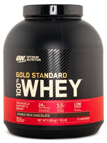 Miniatyrbild 100% Whey Gold Standard, Choklad, 2273 g