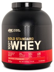Miniatyrbild 100% Whey Gold Standard, Jordgubb, 2273 g