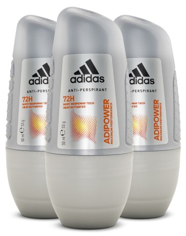 Miniatyrbild Adidas Adipower Man Roll-On, 3-pack