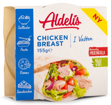 Miniatyrbild Aldelis Chicken Breast, 155 g